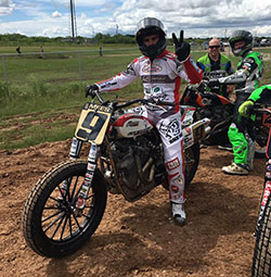Jared Mees espera con anticipación el inicio de la carrera de Harley Davidson en Pista Plana en los X Games de este año.