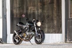 Motocicleta de Competencia Café Ducati Personalizada construida por Smokin' Motorcycles