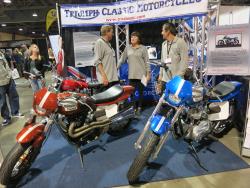 Triumph Classic Motorcycles en el Long Beach International Motorcycle Show